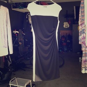 Gorgeous black and white dress